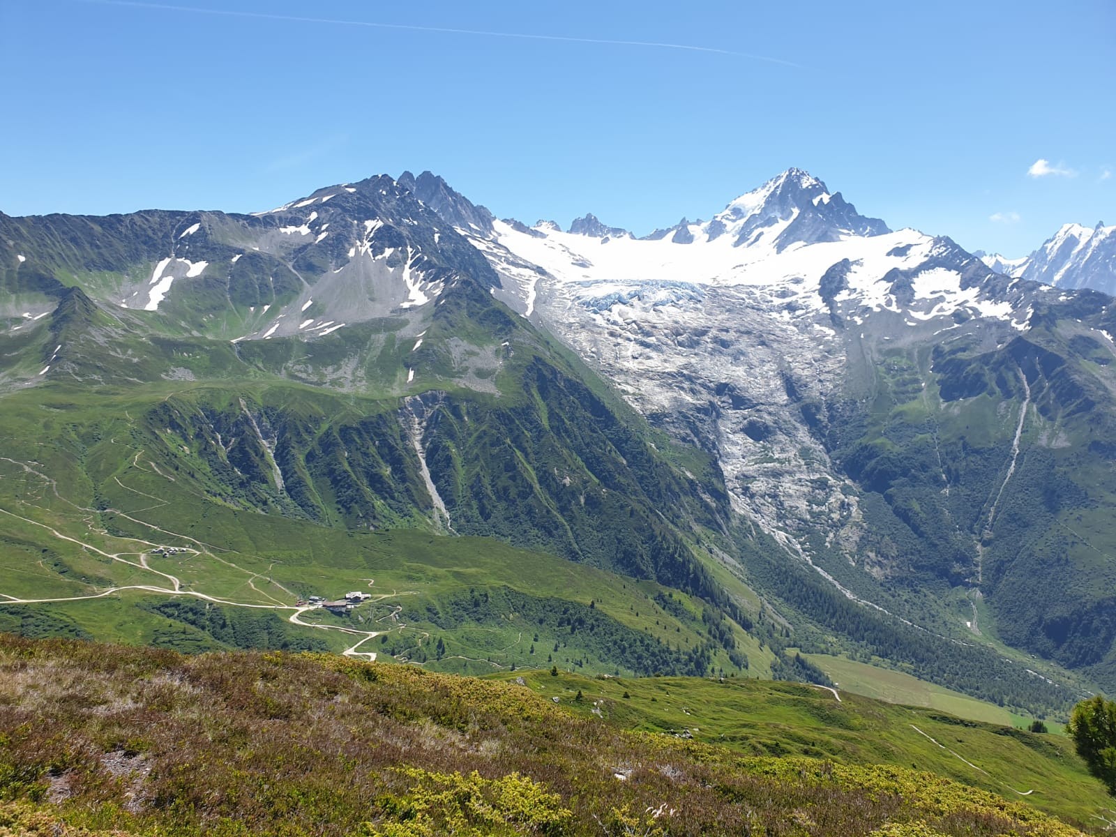 Glacier du Tour. Rando Aiguillette des Possettes